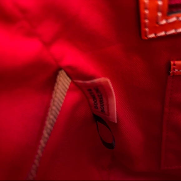 Dooney & Bourke Vibrant Orange Tote - Picture 7 of 11